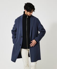 ABAHOUSE / アバハウス アウター | 【super120s】ウールリバー チェスターコート