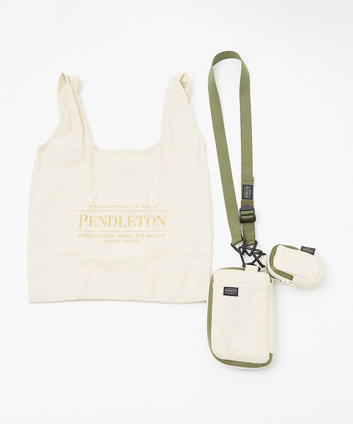 ABAHOUSE / アバハウス ショルダーバッグ | 【PENDLETON × MARIE】3P MULTI NECK POUCH / | 詳細4