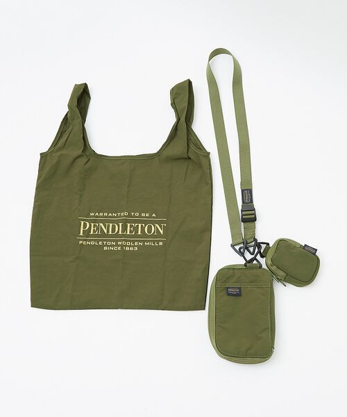 ABAHOUSE / アバハウス ショルダーバッグ | 【PENDLETON × MARIE】3P MULTI NECK POUCH / | 詳細9