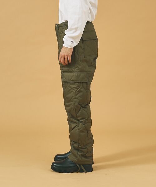 【TAION / タイオン】MILITARY CARGO DOWN PANTS/