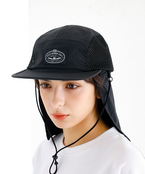 ABAHOUSE / アバハウス ハット | 【POLeR/ポーラー】2WAY MESH SUNGUARD CAP | 詳細4