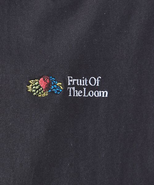 ABAHOUSE / アバハウス Tシャツ | 【FRUIT OF THE LOOM】ワンポイント刺繍＆プリント クルーネック | 詳細7