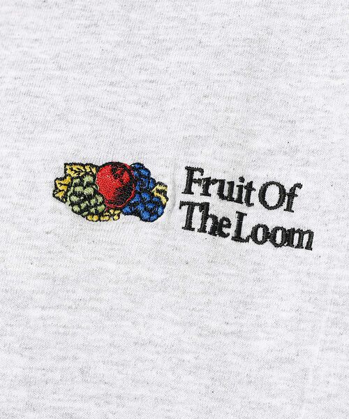 ABAHOUSE / アバハウス Tシャツ | 【FRUIT OF THE LOOM】ワンポイント刺繍＆プリント クルーネック | 詳細15