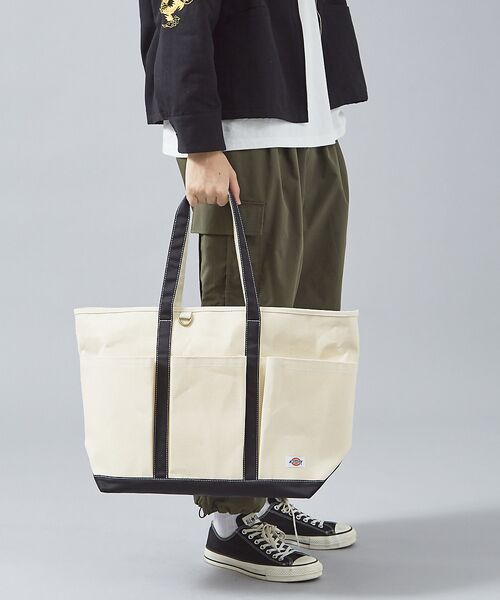 ABAHOUSE / アバハウス トートバッグ | 【Dickes /ディッキーズ】CANVAS TOTE L/トートバッグ | 詳細18