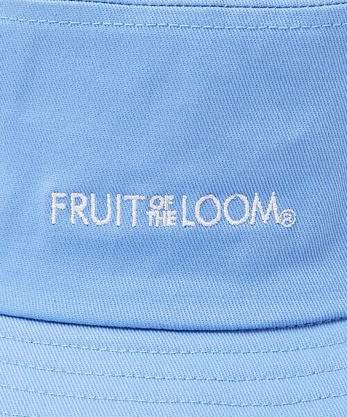ABAHOUSE / アバハウス ハット | 【FRUIT OF THE LOOM】フロントロゴ刺繍 ツイル バケット ハット | 詳細4
