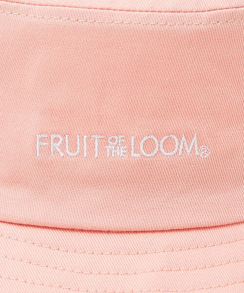 ABAHOUSE / アバハウス ハット | 【FRUIT OF THE LOOM】フロントロゴ刺繍 ツイル バケット ハット | 詳細7
