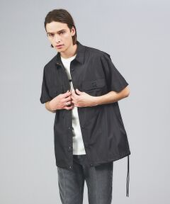 【TAION / タイオン】MILITARY HALF SLEEVE SHIRT