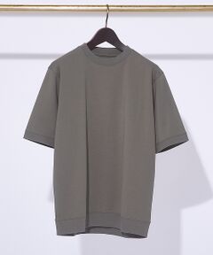 【リブ付】シルケット ポンチ 半袖 Tシャツ