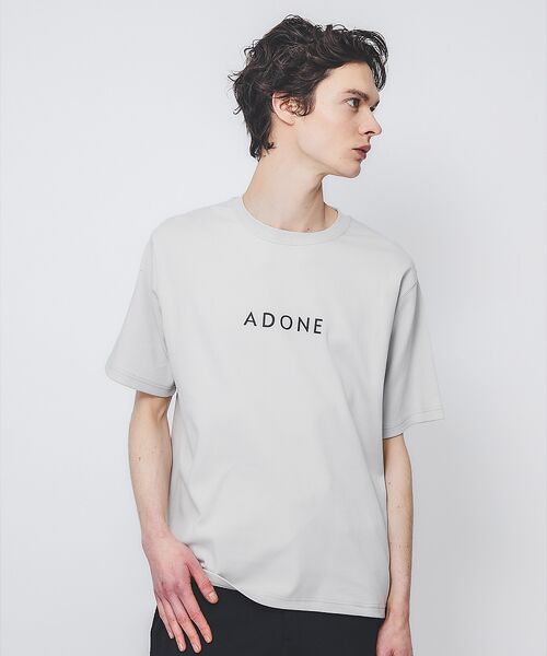ABAHOUSE / アバハウス Tシャツ | 【ADONE】ベアポンチ ロゴ 半袖Tシャツ | 詳細8