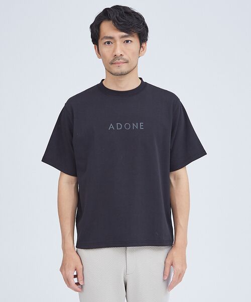 ABAHOUSE / アバハウス Tシャツ | 【ADONE】ベアポンチ ロゴ 半袖Tシャツ | 詳細15