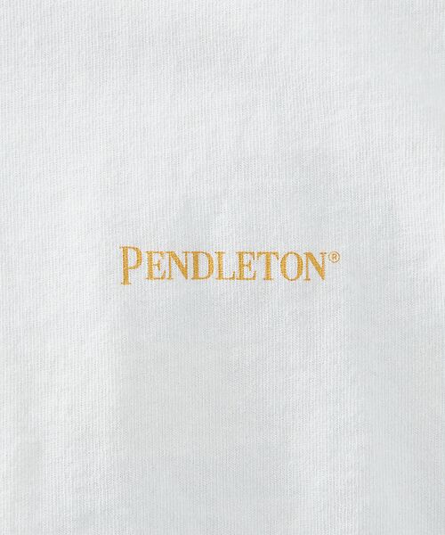 ABAHOUSE / アバハウス Tシャツ | WEB限定【PENDLETON/ペンドルトン】 BACK PRINT Tシャツ | 詳細4