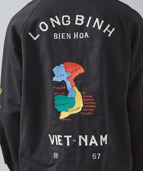 ABAHOUSE / アバハウス ブルゾン | THRIFTY LOOK / SOUVENIR VIET-NAM JACKET/ | 詳細6