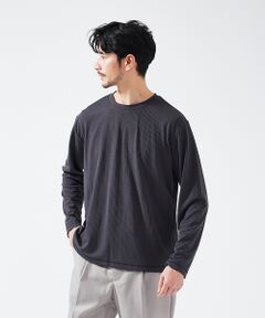 【ストレッチテレコ】長袖Tシャツ