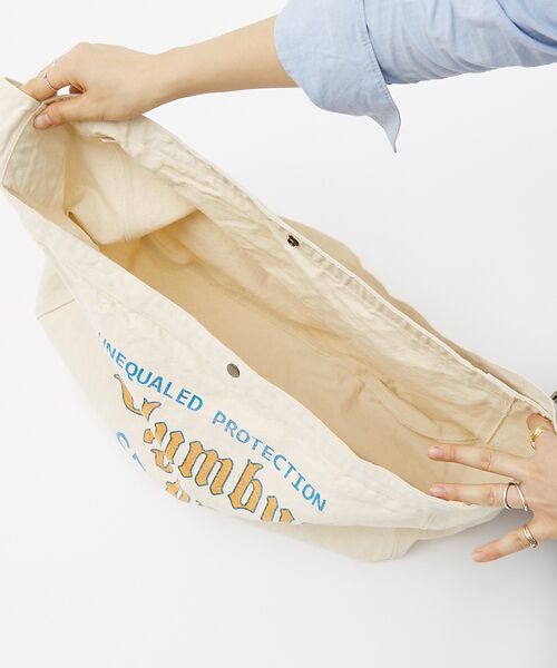 ABAHOUSE / アバハウス ショルダーバッグ | 【REPRODUCT】Newspaper Bag/ニュースペーパーバッグ/キャン | 詳細9
