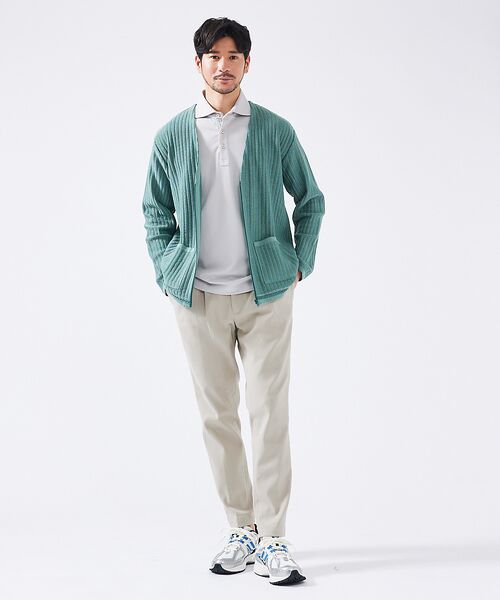 ABAHOUSE / アバハウス ポロシャツ | 【接触冷感】アイスピケ ストレッチ ポロシャツ / FLEX COOL | 詳細15