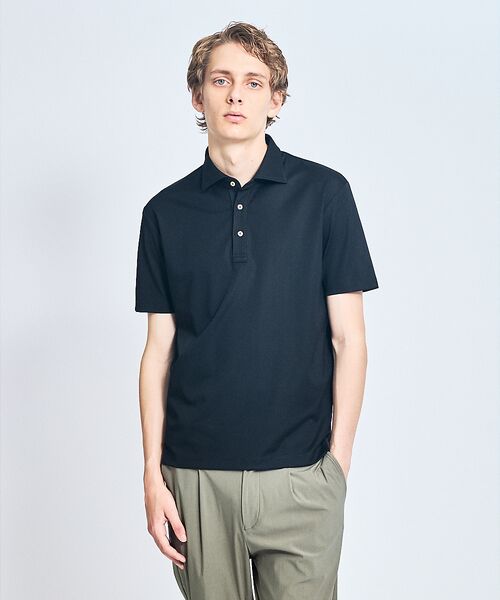ABAHOUSE / アバハウス ポロシャツ | 【接触冷感】アイスピケ ストレッチ ポロシャツ / FLEX COOL | 詳細29
