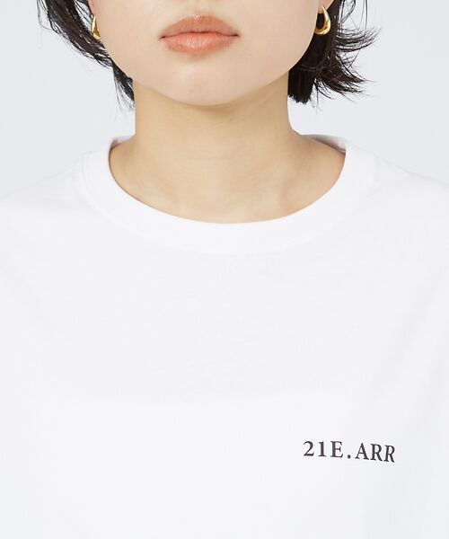 ABAHOUSE / アバハウス Tシャツ | 【LE TRIO ABAHOUSE】21E.ARR / グラフィックTシャツ / | 詳細19