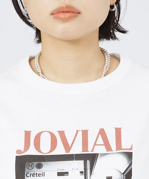 ABAHOUSE / アバハウス Tシャツ | 【LE TRIO ABAHOUSE】JOVIAL / グラフィックTシャツ / | 詳細14