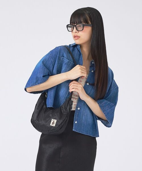 ABAHOUSE / アバハウス ショルダーバッグ | 【COBMASTER/コブマスター 】 BANANA S BAG/バナナショルダ（ブラック）