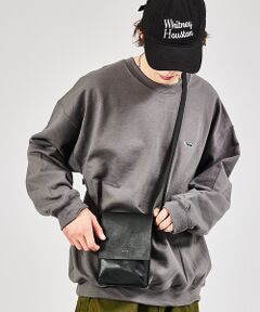 【YArKA/ヤーカ】real leather box flap shoulde