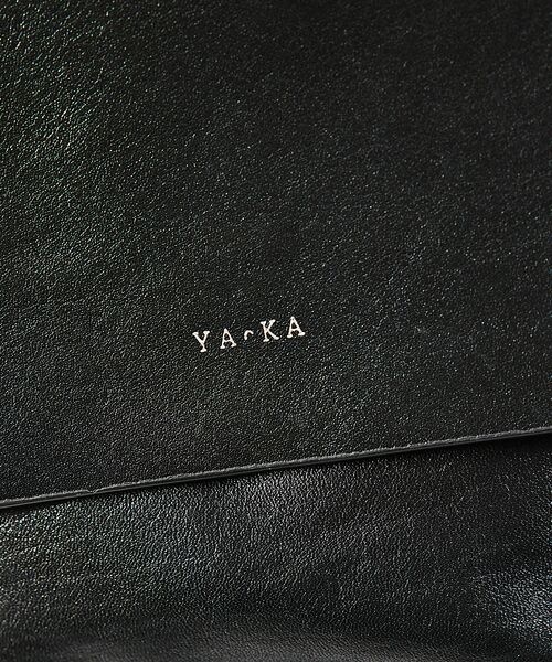 ABAHOUSE / アバハウス ショルダーバッグ | 【YArKA/ヤーカ】real leather box flap shoulde | 詳細8