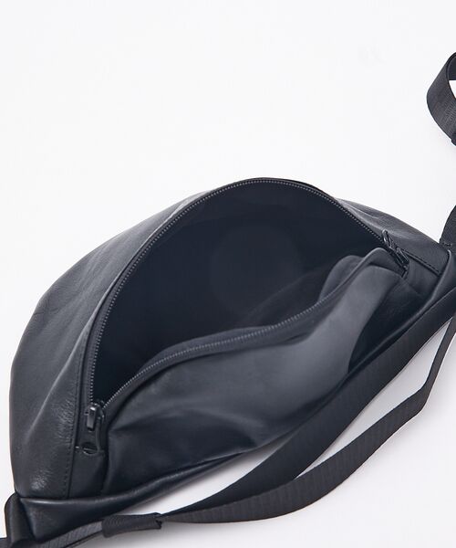 ABAHOUSE / アバハウス メッセンジャーバッグ・ウエストポーチ | 【YArKA/ヤーカ】real leather zip shoulder bag | 詳細10