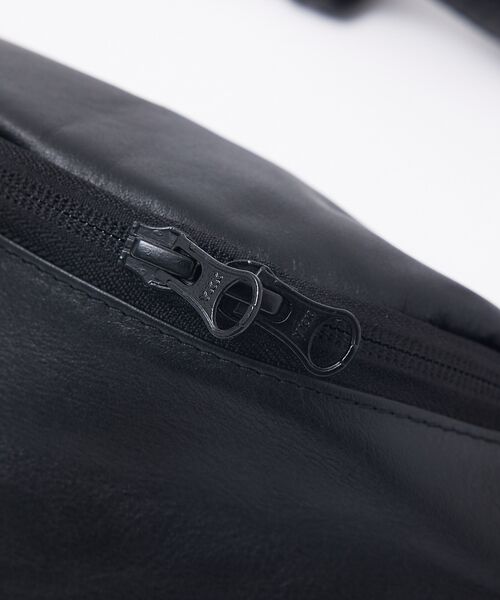 ABAHOUSE / アバハウス メッセンジャーバッグ・ウエストポーチ | 【YArKA/ヤーカ】real leather zip shoulder bag | 詳細9