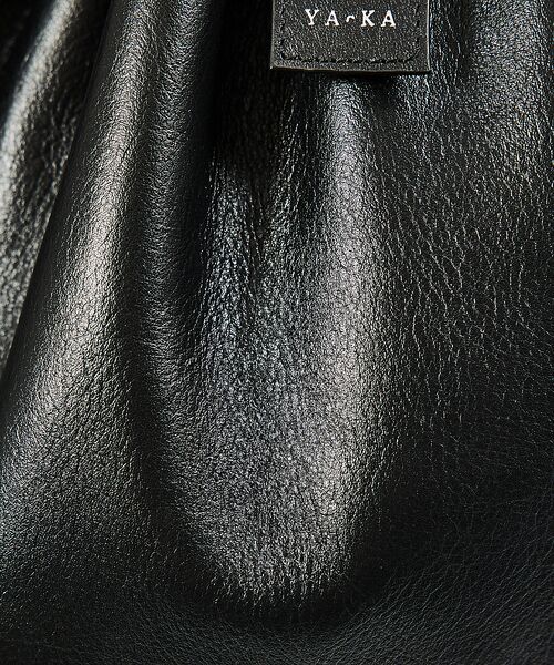 ABAHOUSE / アバハウス ショルダーバッグ | 【YArKA/ヤーカ】real leather drawstring tote | 詳細2