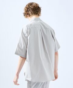 ABAHOUSE / アバハウス シャツ・ブラウス | 【AH ABAHOUSE / セットアップ対応】撥水 ストレッチ 半袖シャツ