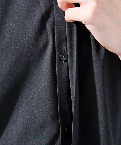 ABAHOUSE / アバハウス シャツ・ブラウス | 【AH ABAHOUSE / セットアップ対応】撥水 ストレッチ 半袖シャツ | 詳細18