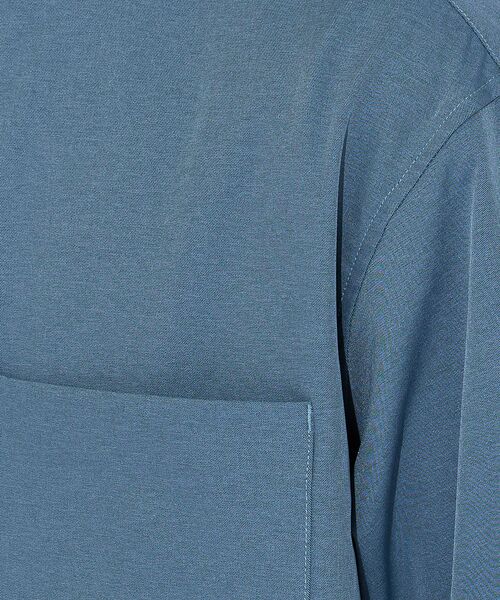 ABAHOUSE / アバハウス シャツ・ブラウス | 【2024年デザイン / 変形衿】カラーレス 半袖シャツ | 詳細18