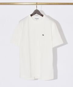 【LACOSTE】鹿の子地 ポケット 半袖 Tシャツ