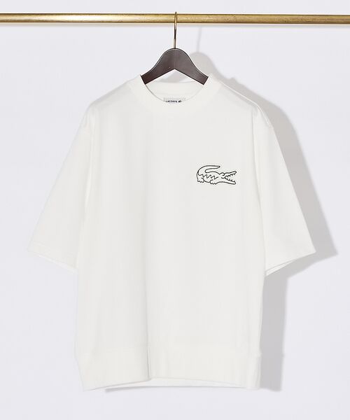 ABAHOUSE / アバハウス Tシャツ | 【LACOSTE】ビッグロゴ スウェットTシャツ | 詳細1