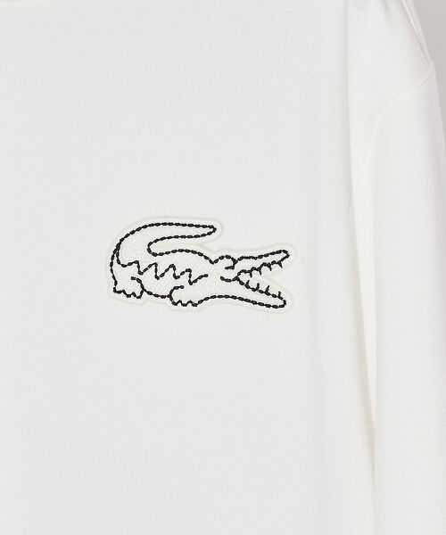 ABAHOUSE / アバハウス Tシャツ | 【LACOSTE】ビッグロゴ スウェットTシャツ | 詳細4