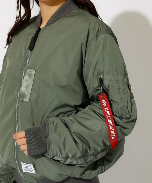 ABAHOUSE / アバハウス ブルゾン | 【ALPHA INDUSTRIES/アルファインダストリーズ】LIGHT FLI | 詳細12