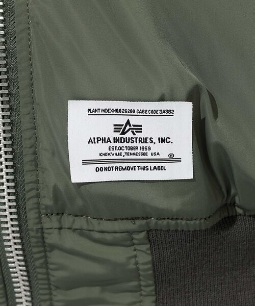 ABAHOUSE / アバハウス ブルゾン | 【ALPHA INDUSTRIES/アルファインダストリーズ】LIGHT FLI | 詳細16