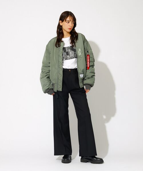 ABAHOUSE / アバハウス ブルゾン | 【ALPHA INDUSTRIES/アルファインダストリーズ】LIGHT FLI | 詳細4