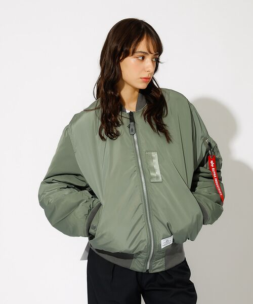 ABAHOUSE / アバハウス ブルゾン | 【ALPHA INDUSTRIES/アルファインダストリーズ】LIGHT FLI | 詳細7