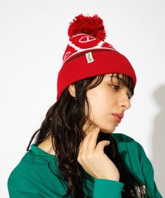 【POLeR/ポーラー】bonbon BEANIE/ボンボンニットキャップビーニ