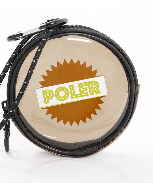 ABAHOUSE / アバハウス ポーチ | 【POLeR/ポーラー】PVC ROUND POUCH/モバイルポーチ | 詳細7