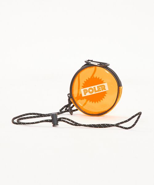 ABAHOUSE / アバハウス ポーチ | 【POLeR/ポーラー】PVC ROUND POUCH/モバイルポーチ | 詳細10