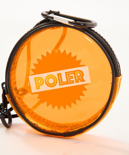 ABAHOUSE / アバハウス ポーチ | 【POLeR/ポーラー】PVC ROUND POUCH/モバイルポーチ | 詳細11