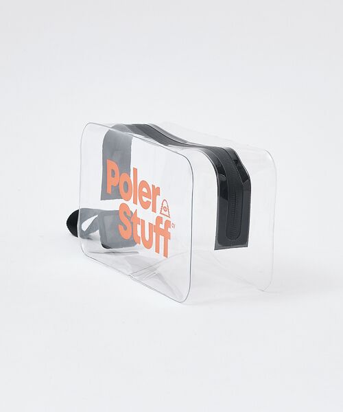 ABAHOUSE / アバハウス ポーチ | 【POLeR/ポーラー】PVC CLEAR POUCH M/クリア防水ポーチ | 詳細3