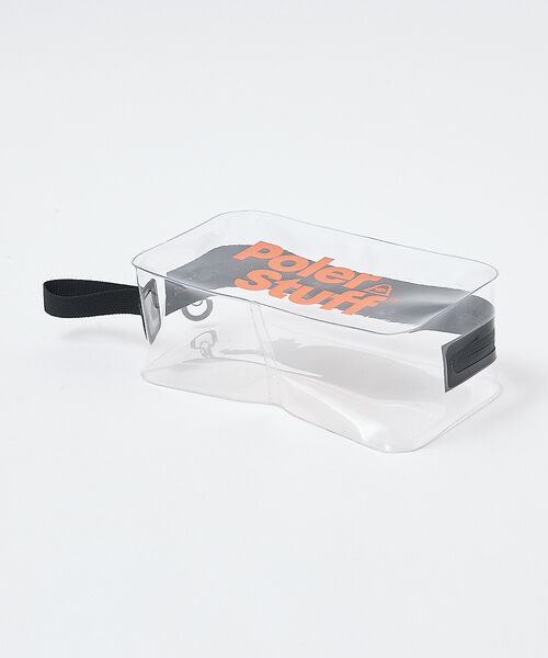 ABAHOUSE / アバハウス ポーチ | 【POLeR/ポーラー】PVC CLEAR POUCH M/クリア防水ポーチ | 詳細4