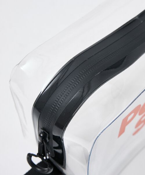 ABAHOUSE / アバハウス ポーチ | 【POLeR/ポーラー】PVC CLEAR POUCH M/クリア防水ポーチ | 詳細5