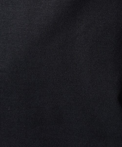 ABAHOUSE / アバハウス Tシャツ | 【接触冷感】シルケット天竺 モックネック 半袖Tシャツ | 詳細18