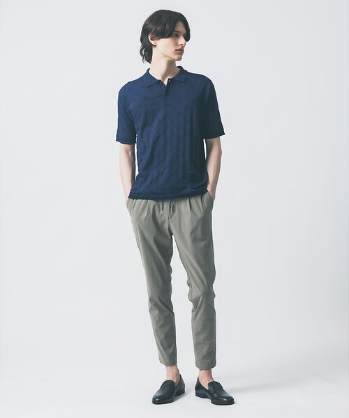 ABAHOUSE / アバハウス ポロシャツ | 【レーヨン×ラミー】ニットポロシャツ | 詳細17