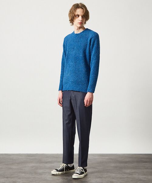ABAHOUSE / アバハウス ニット・セーター | 【シャギー調】リングヤーン メランジニット / プルオーバー ニット | 詳細11