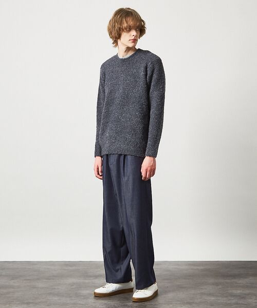 ABAHOUSE / アバハウス ニット・セーター | 【シャギー調】リングヤーン メランジニット / プルオーバー ニット | 詳細21