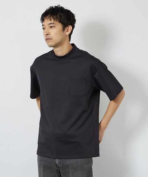 ABAHOUSE / アバハウス Tシャツ | MOCK-NECK TEE/モックネックTシャツ | 詳細20